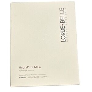 Lorde + Belle Hydra Pure Mask, 8‎ Pack